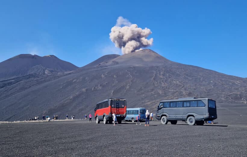 ETNA NORD quota 3.000mt + Crateri del 2002